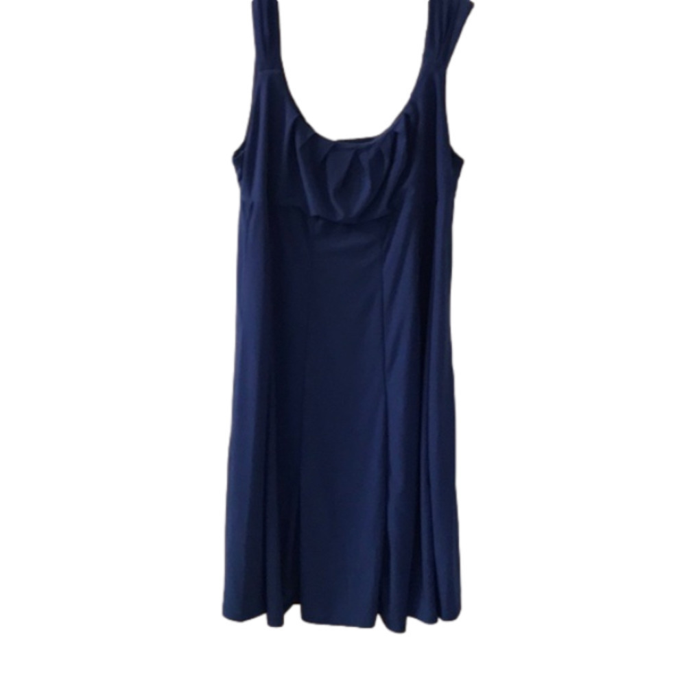 Never Worn! Royal Blue Empire Waist Dress (Knee Length)
